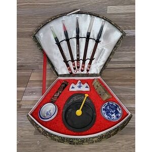 Chinese Calligraphy Brush Pen Ink Writing Painting Sumo Box Set NEW